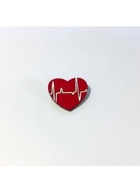 Брошь Сердце для кардиолога